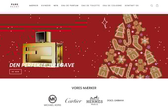 Køreklar Parfume webshop Purescent.dk - med dropshipping leverandør!