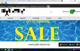 Isenkræmmer med god omsætning