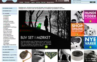 Eftertragtet webshop med kvalitetsudstyr til hunde og katte