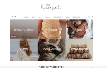 Børnetøjs butik med egen webshop