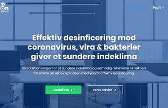 DESINFICERINGSSERVICE koncept klar til både B2B og B2C - www.vireduktion.dk