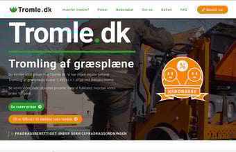 Tromle.dk - sælges - Omsætningen udgør ca. 4 x markedsføringsomkostningerne. 