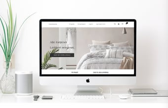 KØREKLAR Webshop der sælger sengetøj, sengetæpper mv. med leverandørunivers i EU