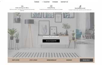 Bareplakater.dk Plakat webshop til salg