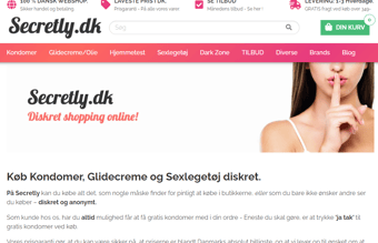 Webshop med salg af Kondomer og Sexlegetøj