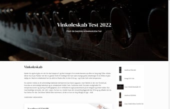 Affiliate website med løbende indtjening sælges