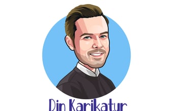 Online karikaturtegner sælges m. adgang til leverandør 