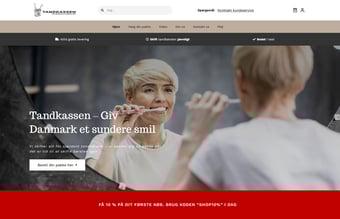 Nyudviklet webshop med spændende tandpleje abonnementskoncept sælges billigt