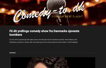 Streaming platform / Online servicevirksomhed til salg