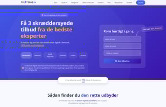 Få3Tilbud.nu – AI-drevet Leadgenereringsplatform (100% automatiseret)