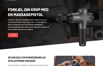 Salg af Massagepistol Webshop