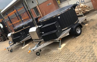 Udlejning af vildmarksbade med tilhørende hjemmeside sælges - omsætter for 5.000-12.000 kr. om måneden