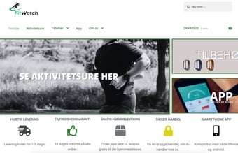 Køreklar webshop med salg af aktivitetsure