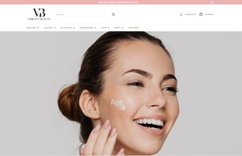 Dropshipping kosmetik & hudpleje webshop sælges