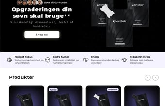 Køreklar webshop med stort potientale 