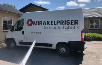 Nedsat pris - Tøjfirma, salg til plejecentre - En del faste kunder - Eksisteret over 20 år