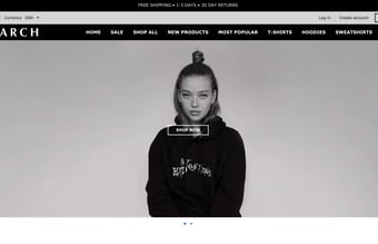 Arch Essentials - Streetwear Webshop - Omsat for i alt:  735.000 kr. 