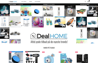 Webshop med markedets mest trendy produkter