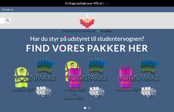 Webshop Den Fulde Kop - Trustpilot på 4,4 stjerner. - Festtilbehør til enhver fest