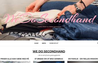 WE DO SECONDHAND