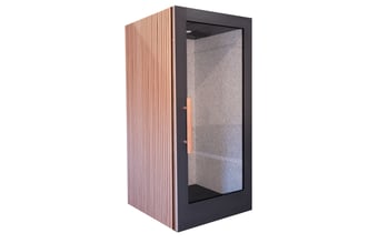 Dansk færdigudviklet koncept med designet telefonboks til kontoret