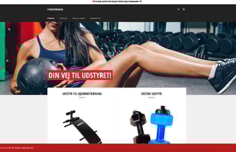 FitnessFreaken - Ny dropshipping webshop med fitnessprodukter