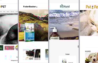 4 webshops med salg af kæledyrs produkter - min. 40.000 kr. i overskud pr. måned
