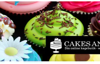 Webshop med kageudstyr - Kagebutik (NY PRIS!)