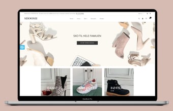 Flot eksklusiv webshop med salg af sko sælges - Omsætning 2021 kr. 64.000,00 kr. - Leverandør fra Europa