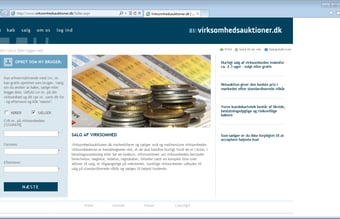 Www.virksomhedsauktioner.dk - salg af virksomheder på net-auktion