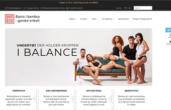 Bambox.dk - webshop med abonnements forretning - sælges - Omsætningen var i 2020 på  1,7 mill kr.