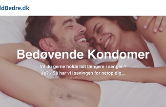 Nystartet niche Kondom Webshop