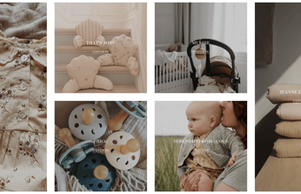 Webshop, domæne, varelager børnetøj - Brutto omsætning 73.082,00 kr.