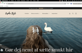 Hår accessorie univers drevet i 3 år