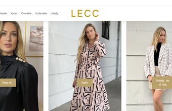 Lecc.dk - Omsætning første år 1.200.000 kr. - 71.000 Facebook følgere og 13.800 instagram følgere