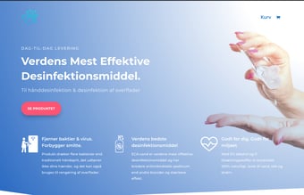 Desinfektionsmiddel.dk | 100% KØREKLAR WEBSHOP | GØR EN GOD HANDEL
