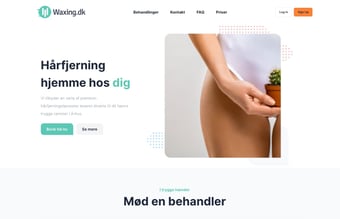 Waxing.dk - Hårfjerning hjemme hos dig