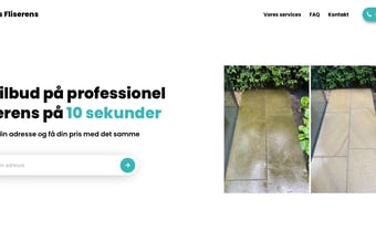 SkyQuote – SaaS til udendørs servicefirmaer (fliserens, tagrens, algebehandling mv.)  100% automatiseret opmåling, tilbud og fakturering – giver kunderne pris på få sekunder og øger salget!