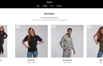 50.000 kr. i omsætning på under 1 år! - webshop med street og sportswear