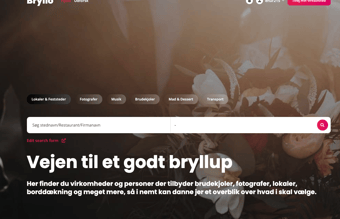 Bryllo.dk - BryllupsPortal med muligheder
