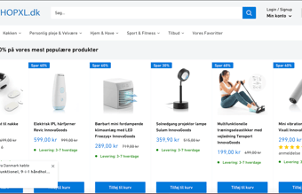 Dropshipping webshop køreklar. Hurtig EU leverandør med over 50.000 produkter. - Omsætning på 13.000 kr.