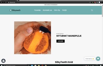 Køreklar webshop med salg af niche tandbørster