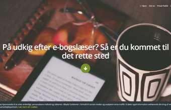 Affiliate blog om ebogslæser sælges