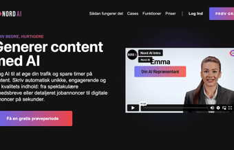 NordAI.dk - AI SaaS virksomhed - Bliv First Mover på det Danske Marked
