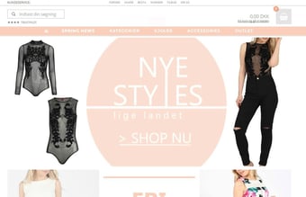 Gratis Webshop - Betal kun for varelageret