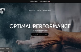 Køreklar fitnessshop - Fitnessgadget.dk