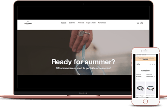 Køreklar dropshipping webshop med fede accessories!