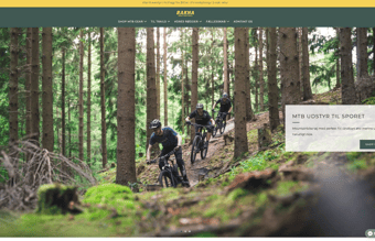 Danmarks (måske) første mountainbike tøjbrand
