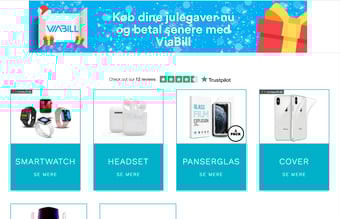 Kørende webshop - salg af mobil tilbehør - cover, headset, mobilholder m.m. 