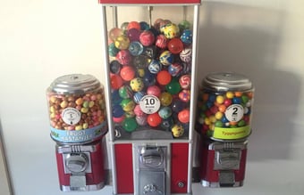 Slikautomat forretning med passiv indtjening - Resultat: 151.000 kr. 2018